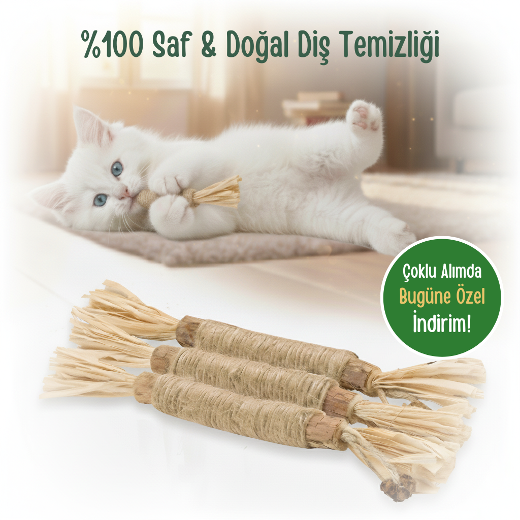 KediCrax Doğal Çiğneme Çubuğu